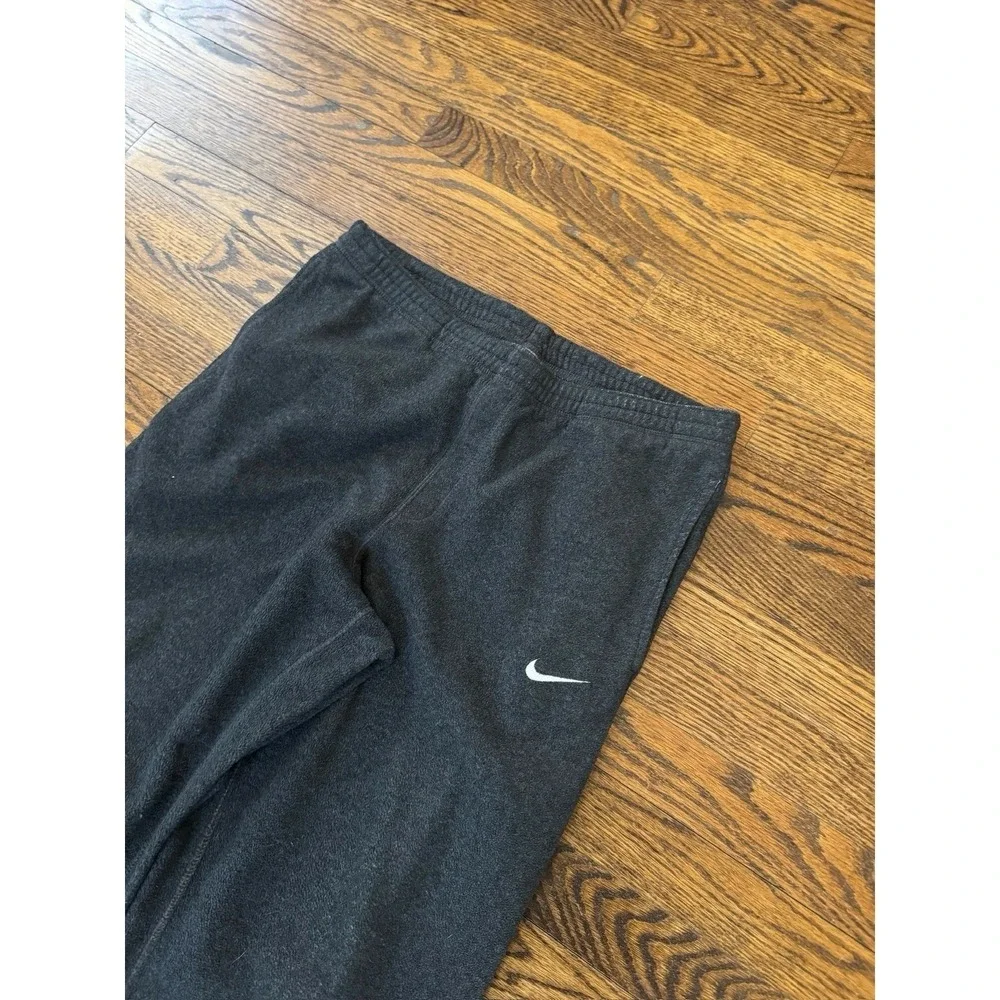 Vintage‎ Y2K Nike Classic Swoosh Graphic Logo Gray Sweatpants - Size S
